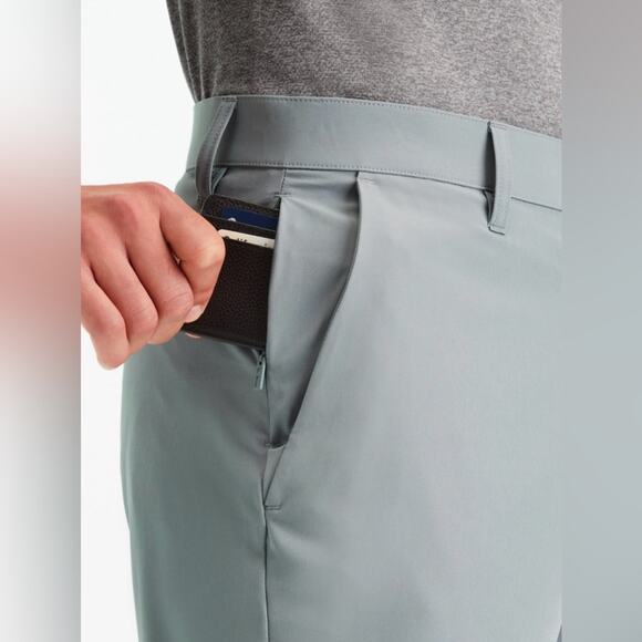 Fabletics The Only Short 8" In Shadow Grey Size M Athleisure Business Casual - Picture 3 of 16